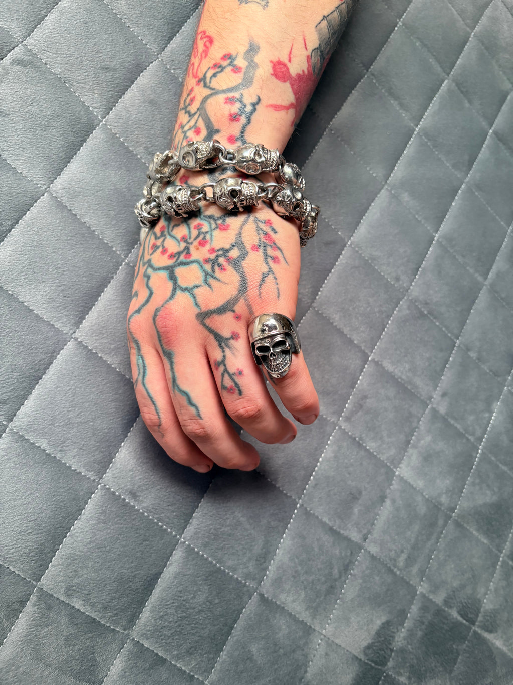 Outlaw Skull Ring