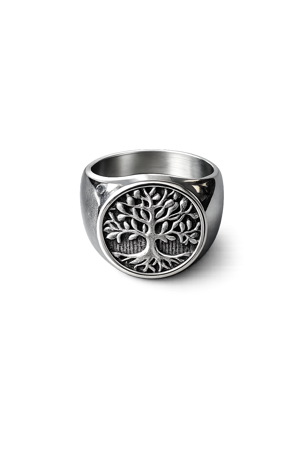 Tree of Life Signet Ring – Sterling Silver Heritage Ring