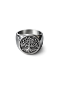 Tree of Life Signet Ring – Sterling Silver Heritage Ring