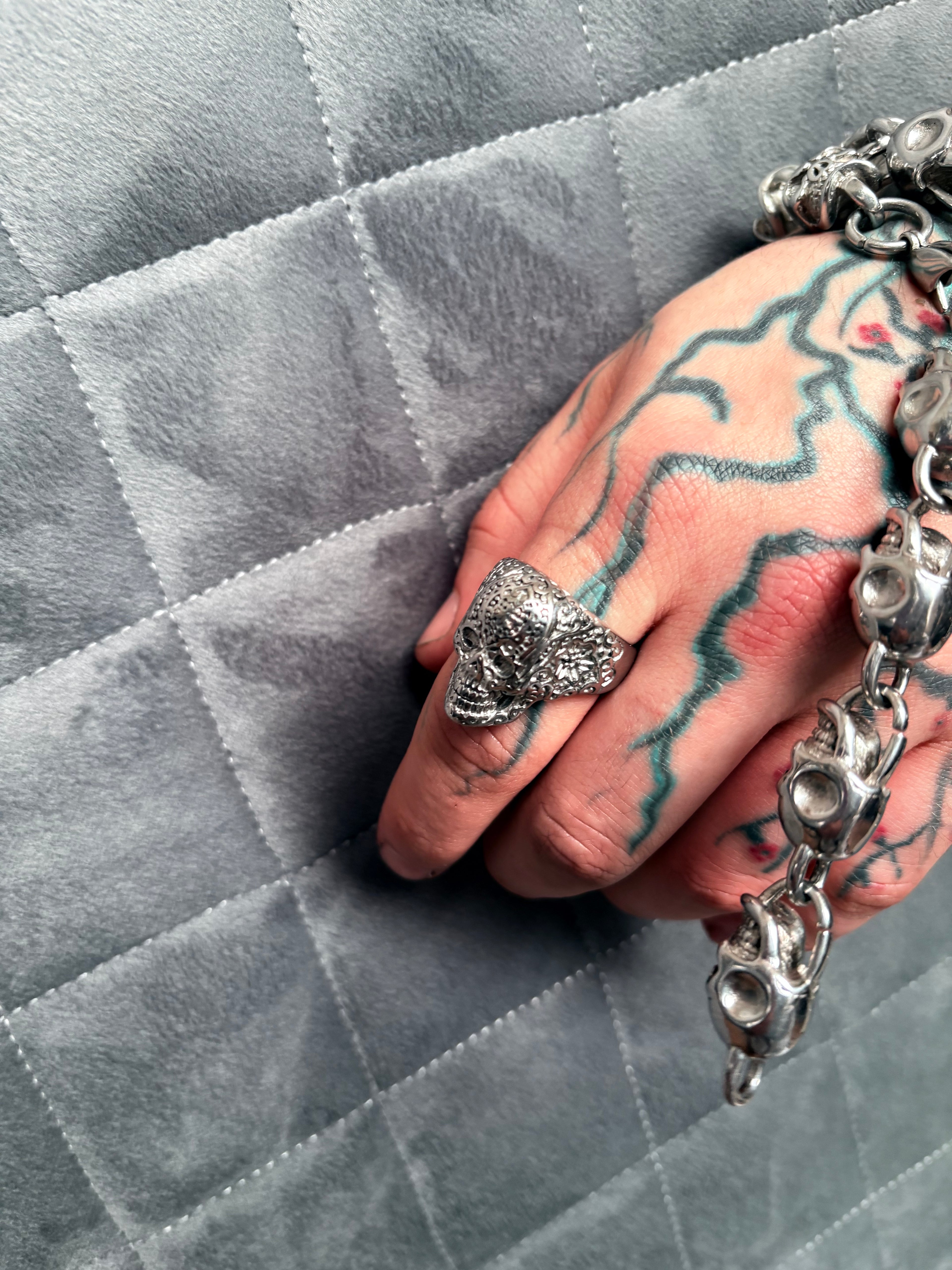 Inferno Skull Ring