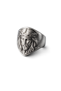 Crown of Thorns Ring – Sterling Silver Jesus Signet Ring