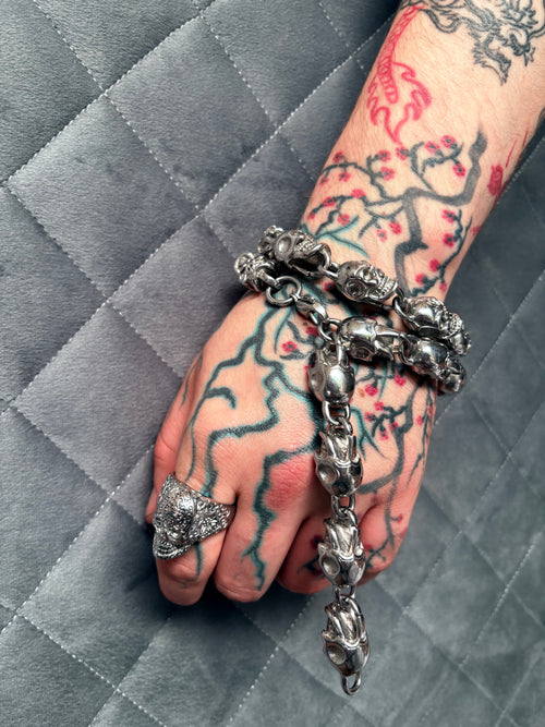 Inferno Skull Ring