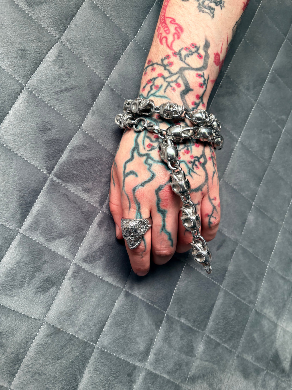 Inferno Skull Ring