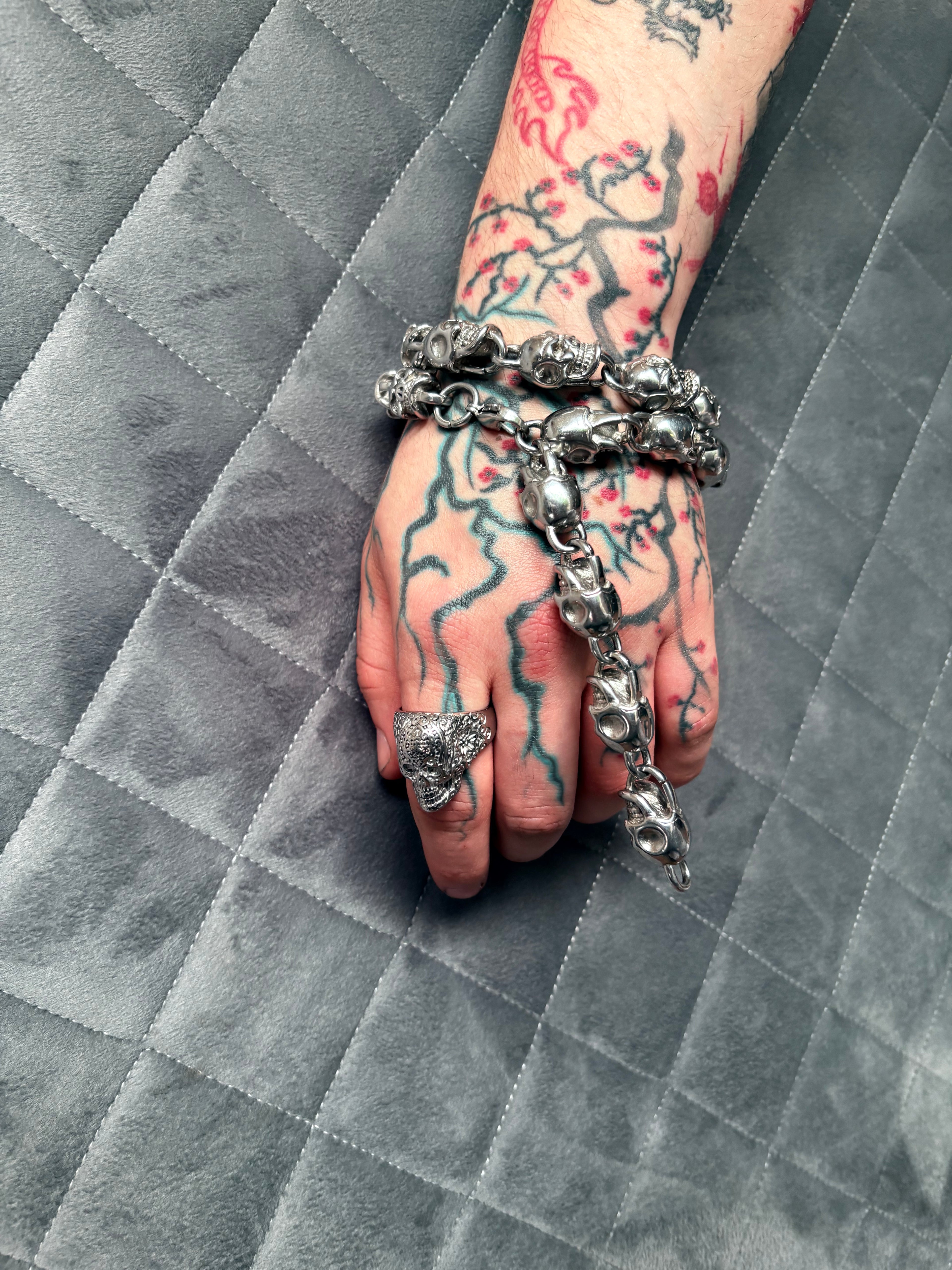 Inferno Skull Ring
